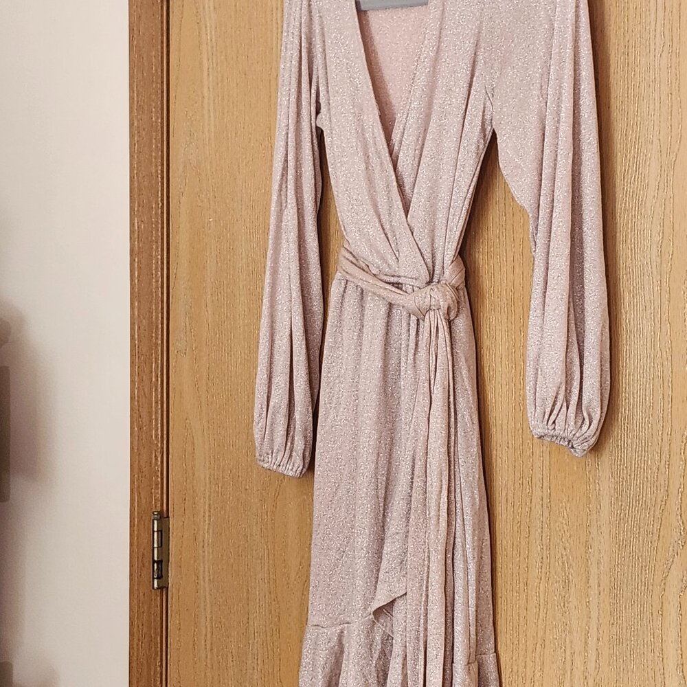 Lauren Conrad sparkly pink dress